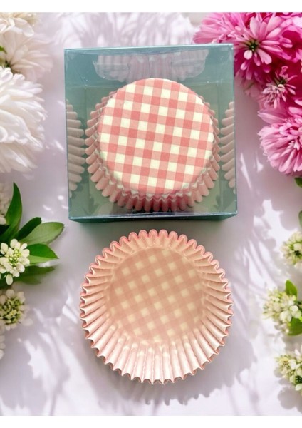 Pötikare Cupcake/muffin Kabı - 25 Adet (Pembe)