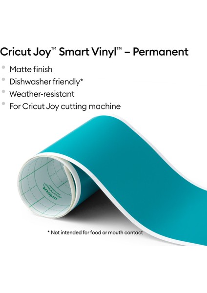 Crıcut 2009840 Joy Smart Vinil Kalıcı 14X122CM Mat Su Yeşili