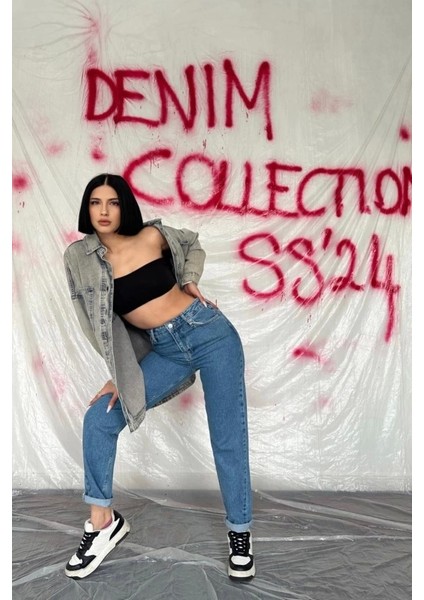 Mavi Boru Paça Jeans Pantolon fiyatları