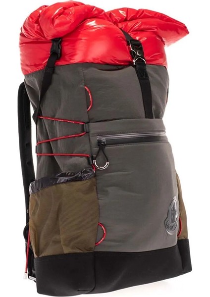 Extreme Backpack In Gray And Red