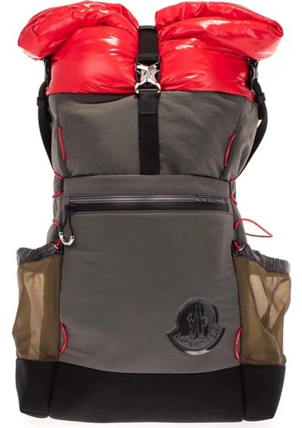 Extreme Backpack In Gray And Red