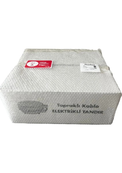 Jumbo Büyük Boy Elektrikli Tandır | Ekmek Yapma Makinesi | Statik Boyalı Büyük Boy Tandır - Kahve