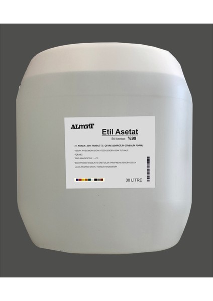 Etil Asetat %99 30 Litre