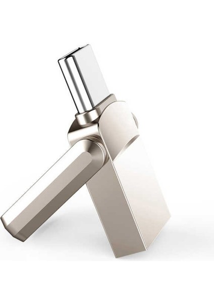 SOTGT64 USB 3.2 Type-C & USB 64GB Mini Metal Flash Disk