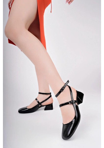 Deri Kadın Topuklu Deri Ayakkabı TRC50-MJ05