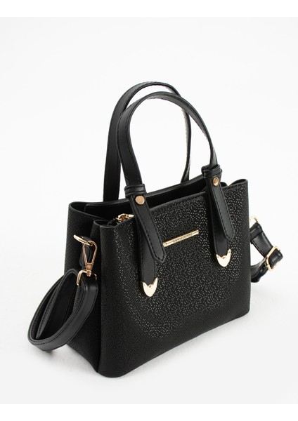 Kadın 4 Bölmeli Gold Aksesuarlı Sade Şık Omuz ve El Çantası indirimleri