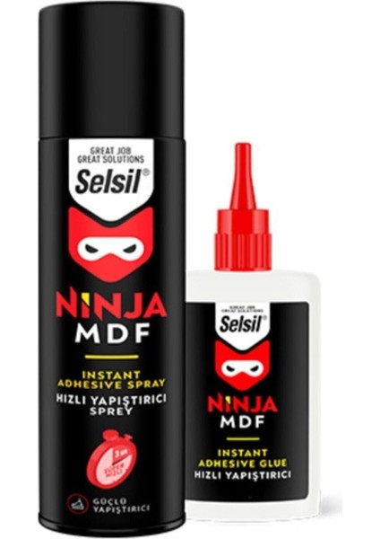 Selsil Hızlı Yapıştırıcı 100 ml + 25 gr Set