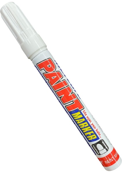 Mercure Paint Marker Beyaz Bilyalı Kalem