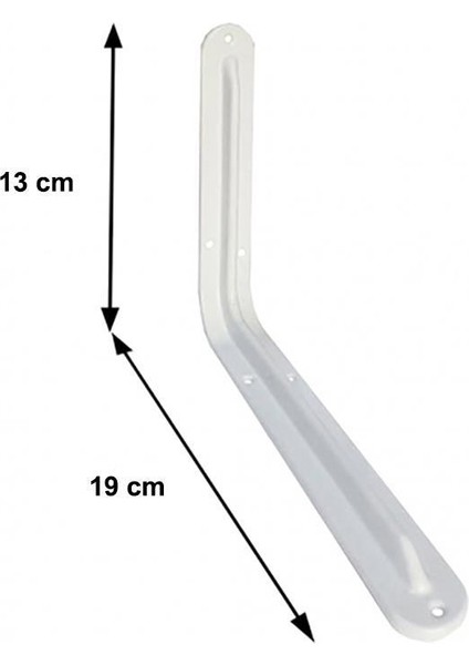 Raf Altı 6x8 mm Beyaz