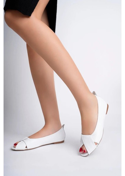 Tarçın Deri Kadın Deri Babet TRC58-6069