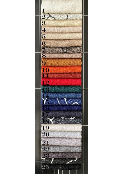 Most Oktagon Bazalı Karyola 01 Beyaz Bukle Kumaş Işbir Kuştüyü Sünger 180 x 200 Yatak Için(Kurulum Dahil)