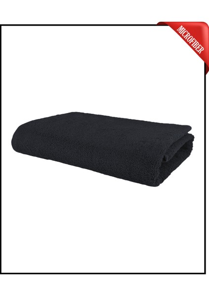 1 Adet Büyük Boy Mikrofiber 50 x 90 cm , Fitness Havlusu , Spor Havlusu , Boya Tutmaz Kuaför Havlusu