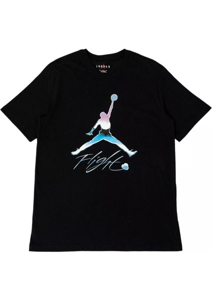 Air Jordan Mj Brand Graphic Crew Erkek Siyah Spor Tişört fırsatları