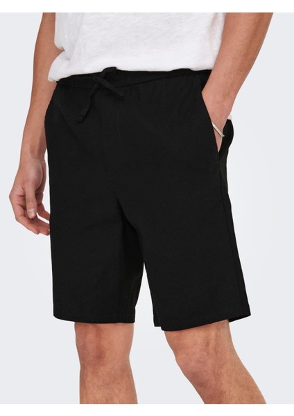 Onslinus 0007 Cot Lin Shorts Noos Erkek Şort indirimleri