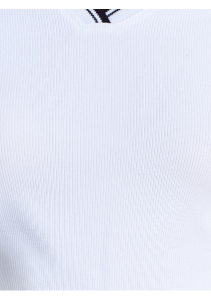 31687 Polo Yaka T-Shirt-Beyaz fırsatları