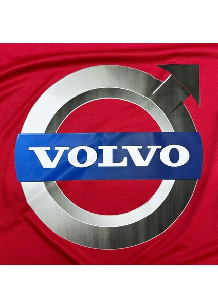 Volvo V90 Kırmızı Kumaş Araba Branda Logolu Kumaş Araba Brandası Penye Oto Branda fiyatları