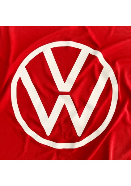 Volkswagen Caravelle T5 Kısa 2009 - 2015 Kırmızı Kumaş Araba Branda Logolu Kumaş Araba Brandası Penye Oto Branda fiyatları