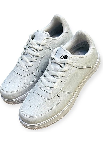 Kafkaslar Düz Beyaz Sneakers Erkek Spor Ayakkabı