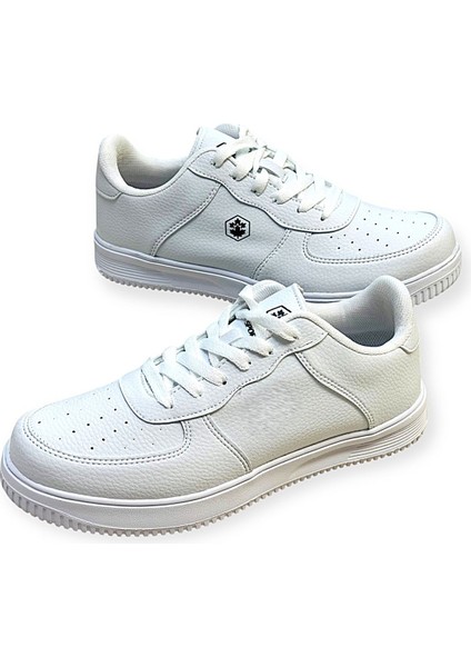 Kafkaslar Düz Beyaz Sneakers Erkek Spor Ayakkabı modelleri