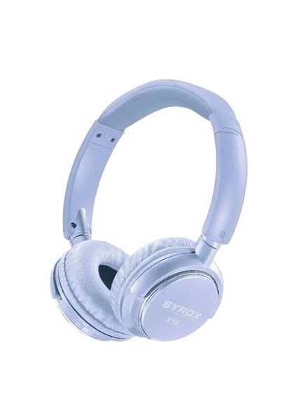 SYROX E-S16 Pro Sporcu Kablosuz Kulaküstü Kulaklık Lila