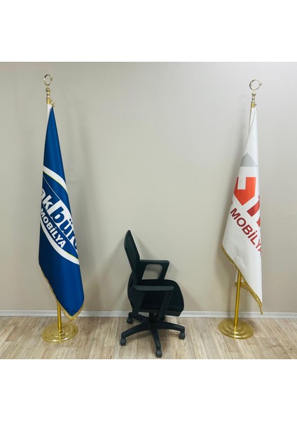 Rita Fileli Ofis Ev Personel Çalışma Koltuğu Plastik Ayak Fırat Ofis