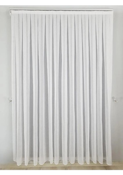 Brillant Dora Naturel Keten Tül Perde 1/2,5 Pile Orijinal Kırışmaz Tül Perde fiyatları