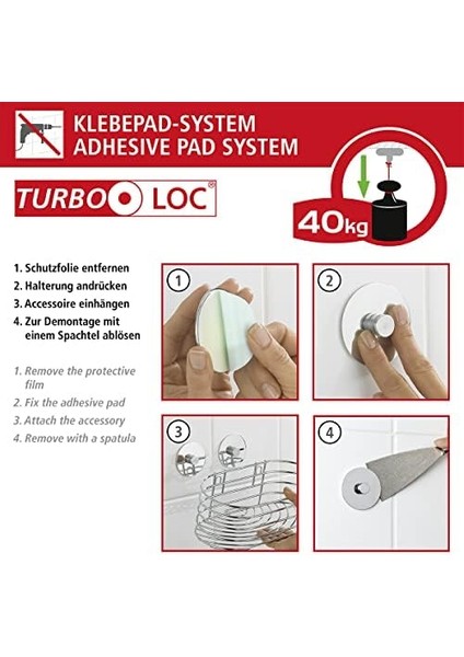 19743100 Turbo-Loc Adapter Duo Olmadan Krom - Delme, Krom Kaplama Metal, Krom fiyatları
