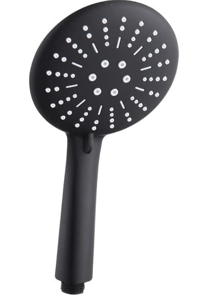 Matte Black Lüks Duş Seti - 3 Farklı Püskürtmeli Full Mat Siyah Kaplama El Duşu + 150 cm Siyah Pvc Duş Spirali - Paslanmaz, Kopmaz, Kırılmaz Çelik Bağlantılı Pvc Duş Hortumu (2'li Set) modelleri