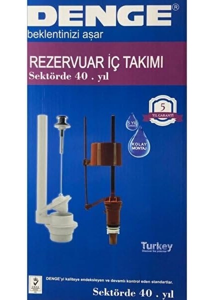 Yapı Denge Plastik Çekmeli Iç Takım