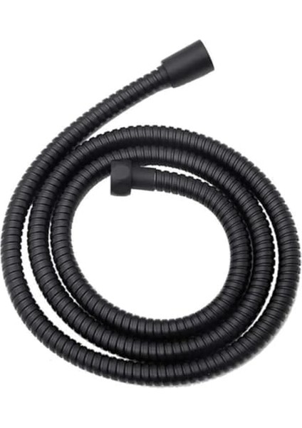 Örgülü Duş Hortumu Spiral Shower Hose, Siyah,duş Hortumu modelleri