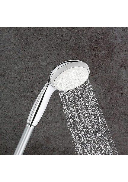 Vitalio Go 100 Quickfix El Duşu | 1 Akışlı | Düşmeye Dayanıklı |kireç Önleyici Sistem | Duş Başlığı | Krom | 26189000