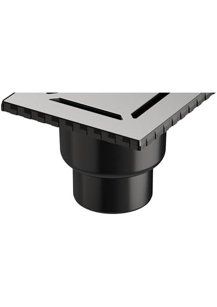 V-Flow Kare 5608279 Duş Kanalı, Alttan Çıkışlı, 15X15 Cm, Dk 100 Kapak, Mat Krom modelleri