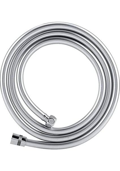 Twistfree Lüx Pvc Duş Hortumu/duş Spirali/paslanmaz Bağlantı Uçlu 150 cm Gümüş fiyatları