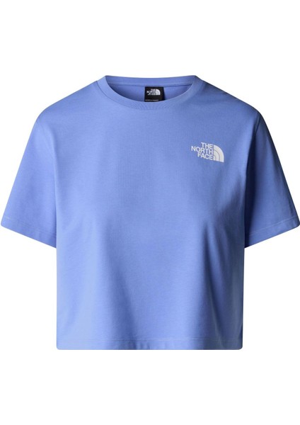 Kadın Sımple Dome Cropped Relaxed Tişört Nf0a87u40yı1