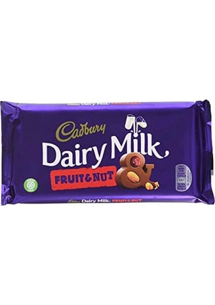 Dairy Milk Fruit & Nut 180 gr.