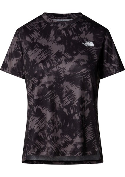 Kadın Flex S/S Tişört Reg Aop Nf0a8bqg8r41