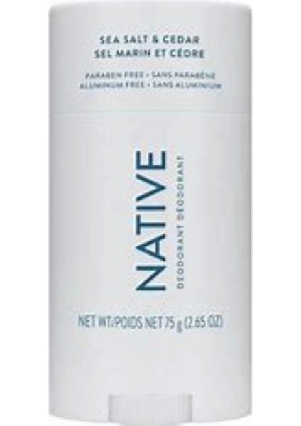 Natıve Sea Salt&cedar Deodorant 75 G