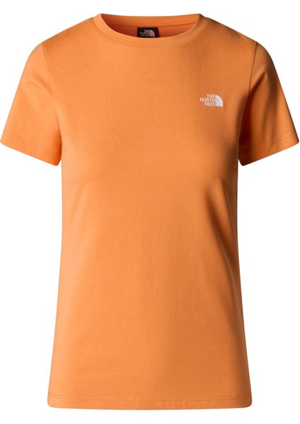 Sımple Dome Slım Tee Kadın T-Shirt Nf0a87nh0to1