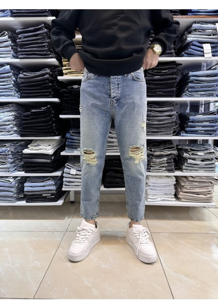 Csl Yırtık Boyfriend Jean