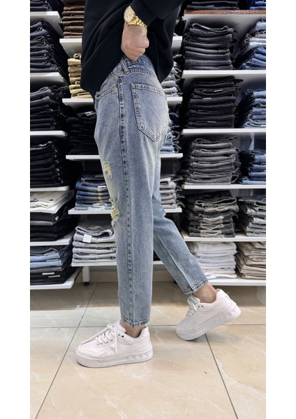 Csl Yırtık Boyfriend Jean modelleri