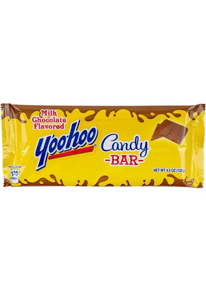 Candy Bar Yoo-Hoo Milk Chocolate Flavored 128 gr