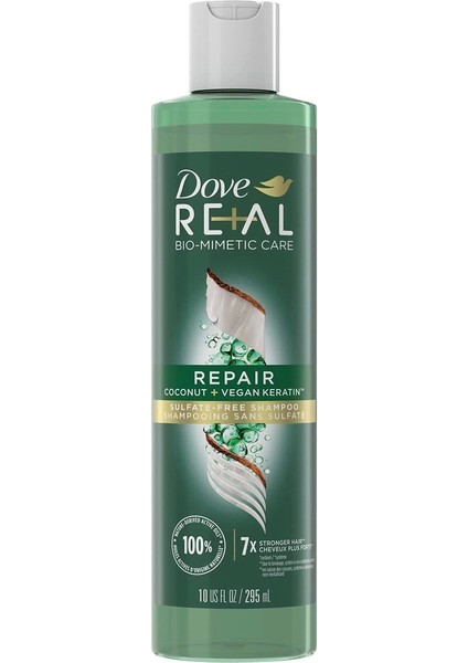 Re+Al Bıo-Mımetıc Care Repaır Coconut+Vegan Keratın Sulfate Free Şampuan 295 ml