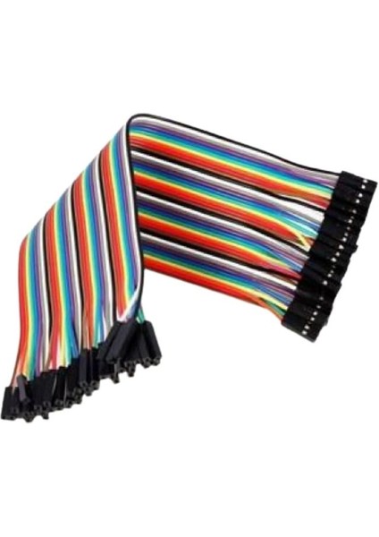 Jumper Kablo 20 cm 40 Pin Dişi Dişi
