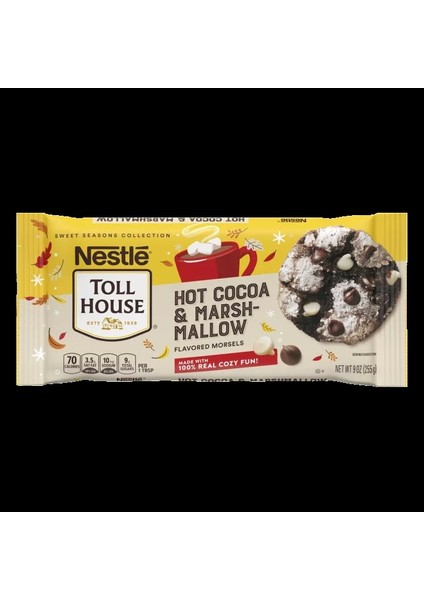 Sweet Seasons Collectıon Toll House Hot Cocoa & Marsh-Masllow Flovored Morsels 255 gr
