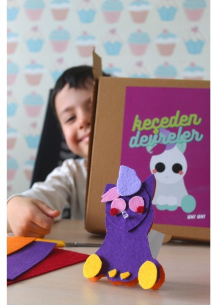 Keçeden Devreler Kendin Yap Stem Eğitim Seti