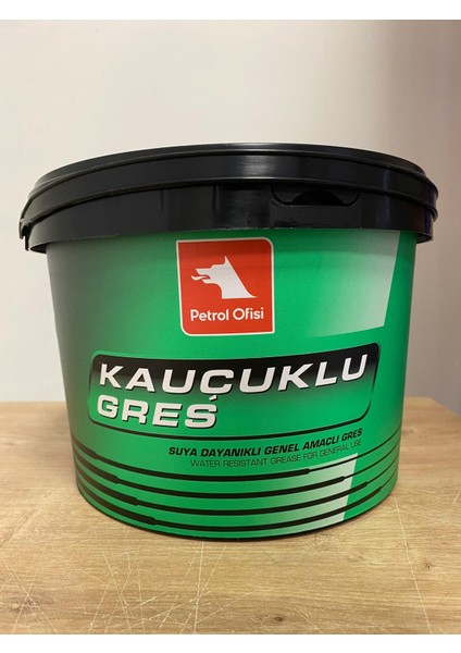 Yeşil Renk Kauçuklu Gres 4kg (2025 Üretim)