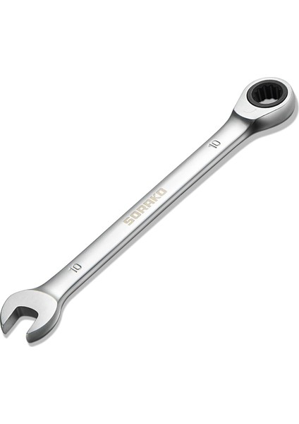Cırcır Anahtarı 10 Mm, Ingiliz Anahtarı Cr-V Mat Krom