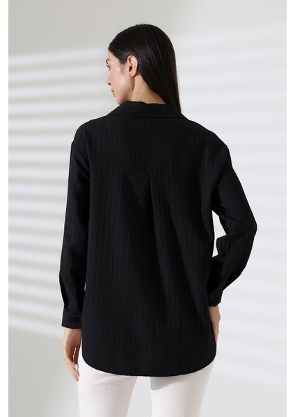 Uzun Kollu Durres Dokulu Çiçek Detaylı Serin Kumaş Kadın Gömlek fiyatları