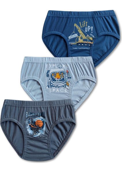 %95 Pamuklu Erkek Çocuk Slip Külot Iç Çamaşır 6lı Set fırsatları
