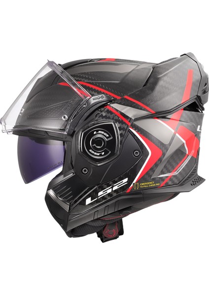 Advant x Karbon Future Iı Kırmızı Kask